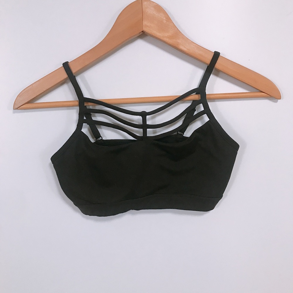 Betsey Johnson Performance Triple Strap Sports Bra